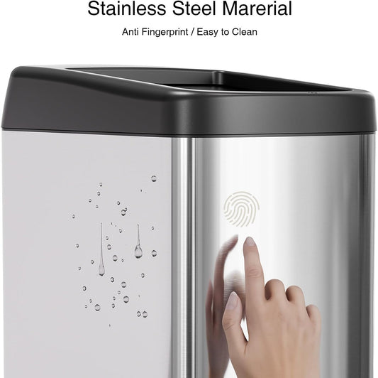 Touchless Motion Sensor Trash Can 13 Gallon