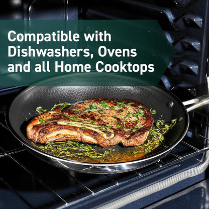 GoshoKitchen Copper Core Frying Pan 12-Inch