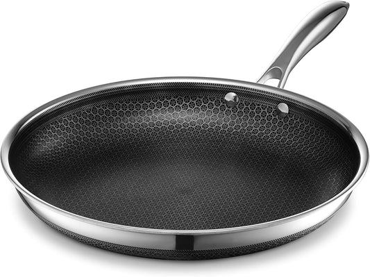 GoshoKitchen Copper Core Frying Pan 12-Inch